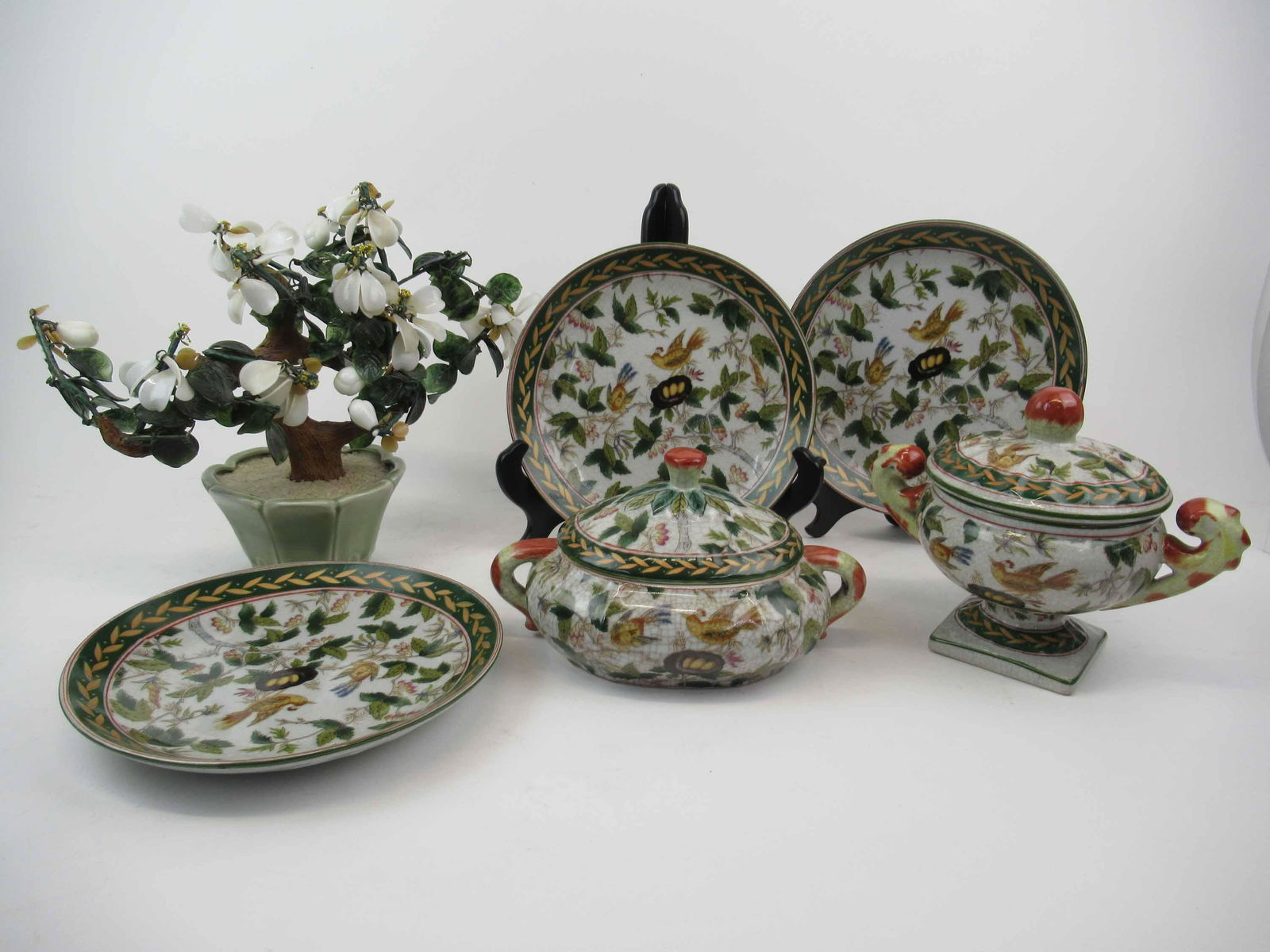 Chinese Jadeite Style Bonsai Tree (1 of 12)