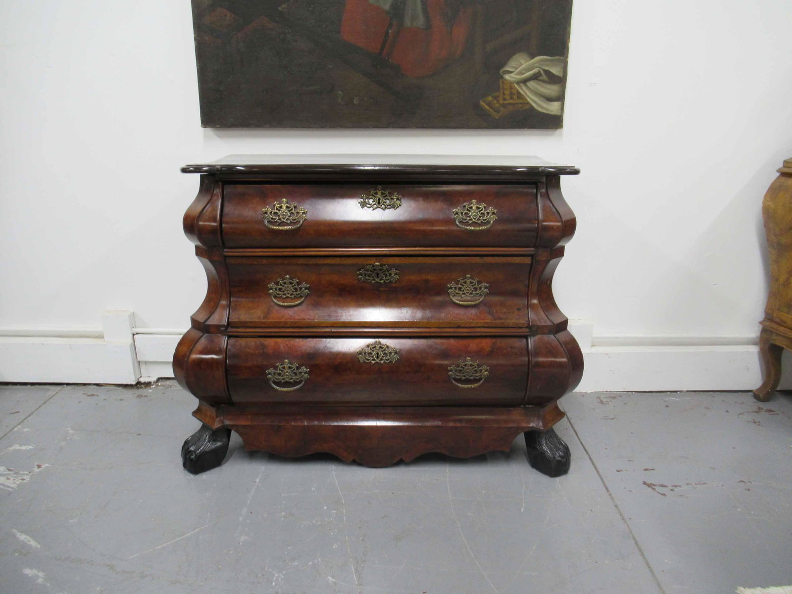 Antique Dutch Walnut Chest of Drawers (1 of 6)