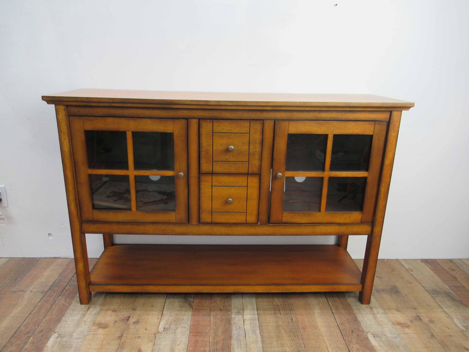 Contemporary Two Door Entertainment Cabinet (1 of 5)