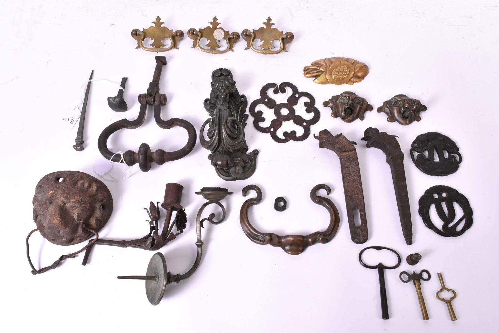 Two Antique Japanese Iron Sword Tsuba (1 of 11)