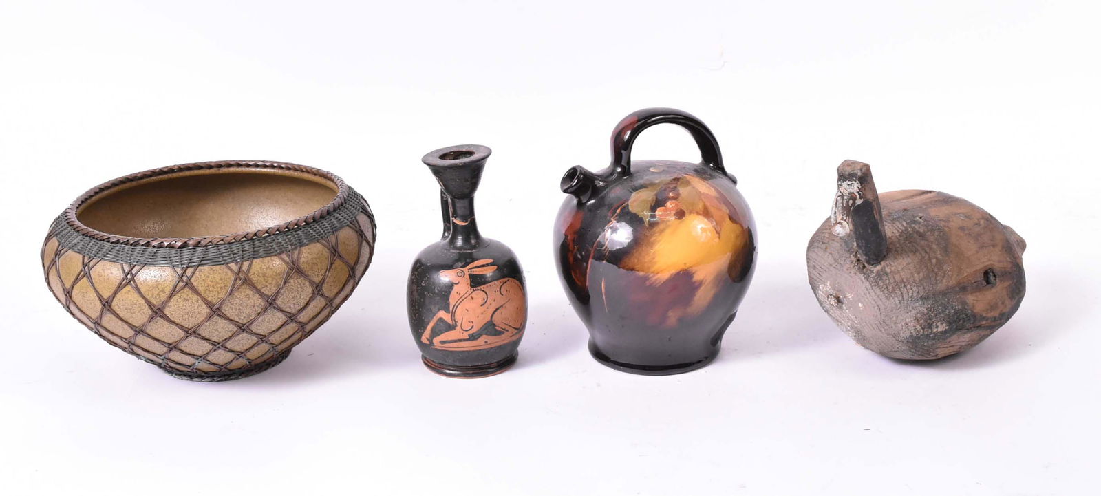 Weller Pottery Handled Jug (1 of 8)