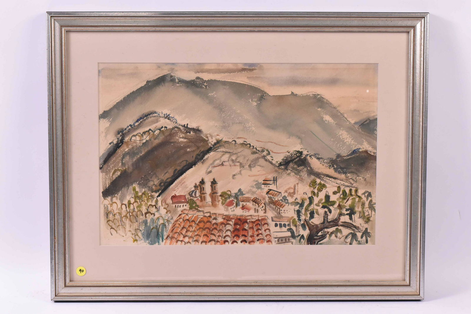 Watercolor on Paper Landscape Paul Theodore Arlt (1 of 7)