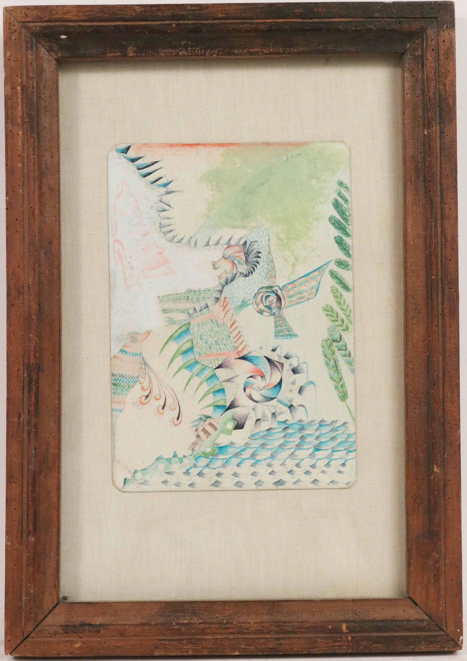 Mixed Media, Abstract Birds, Cesar Reyes (1 of 5)