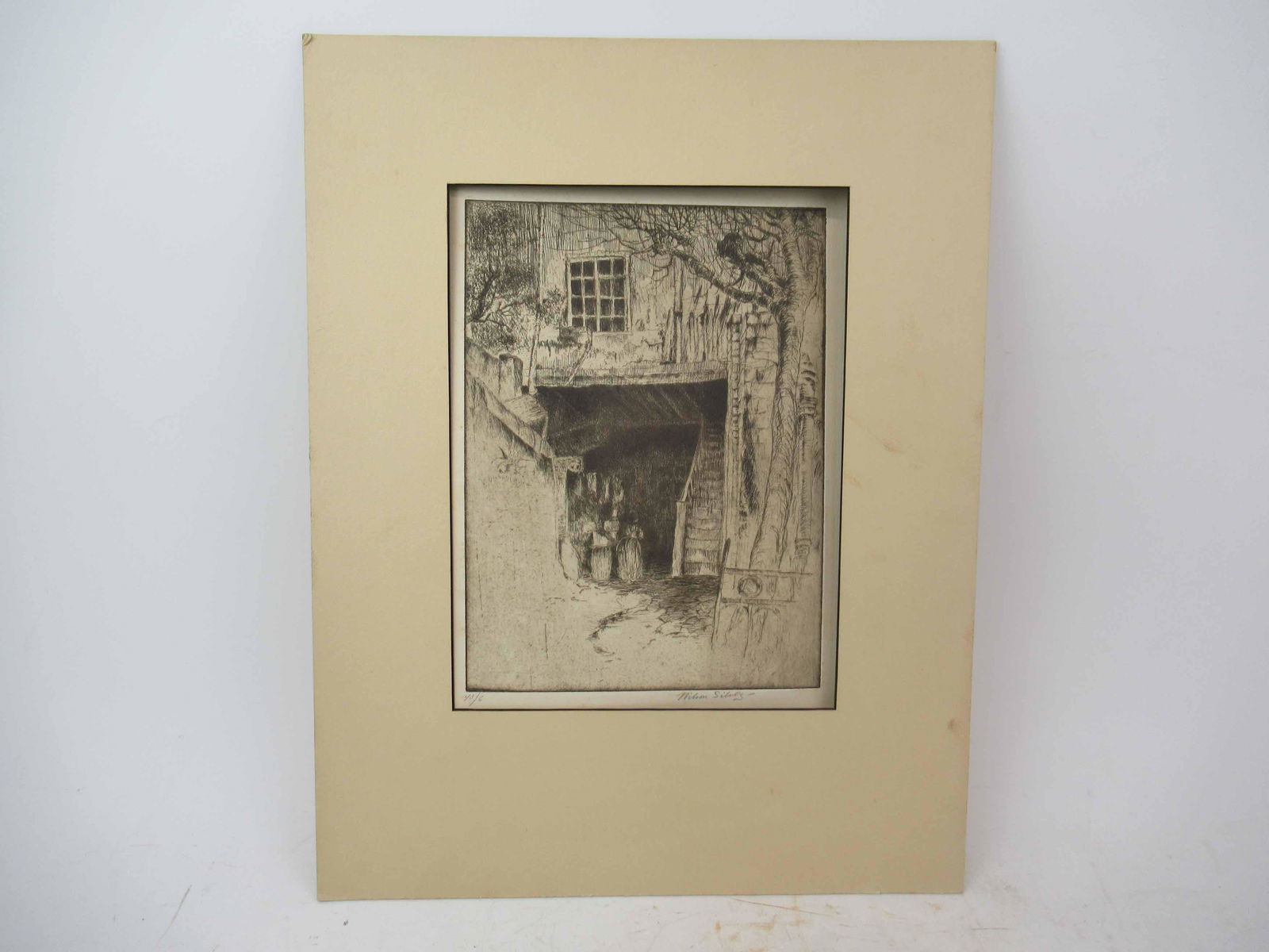 Engraving of a House, Wilson Silsby (1 of 6)