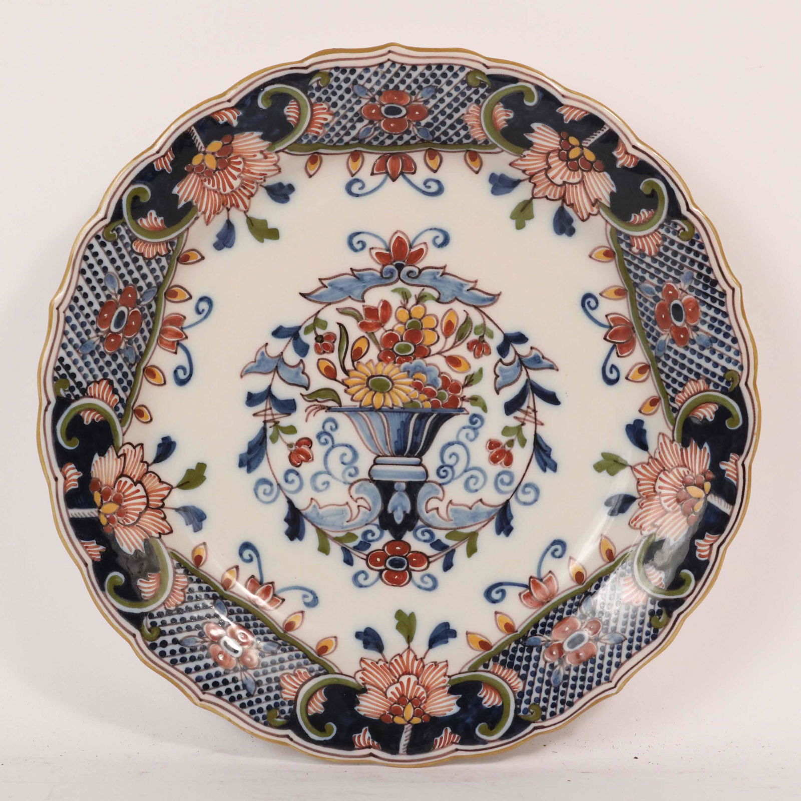 Continental Faience Hanging Display Charger (1 of 4)