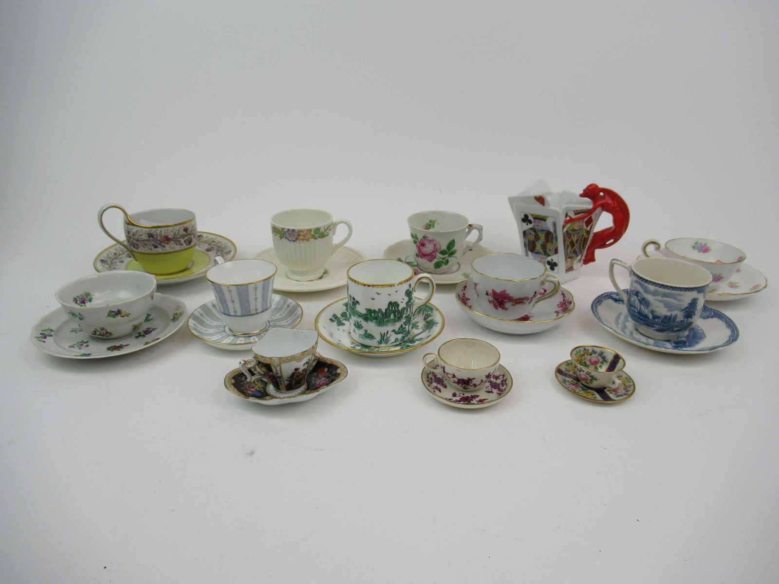 KPM Porcelain Cup and Saucer (1 of 8)