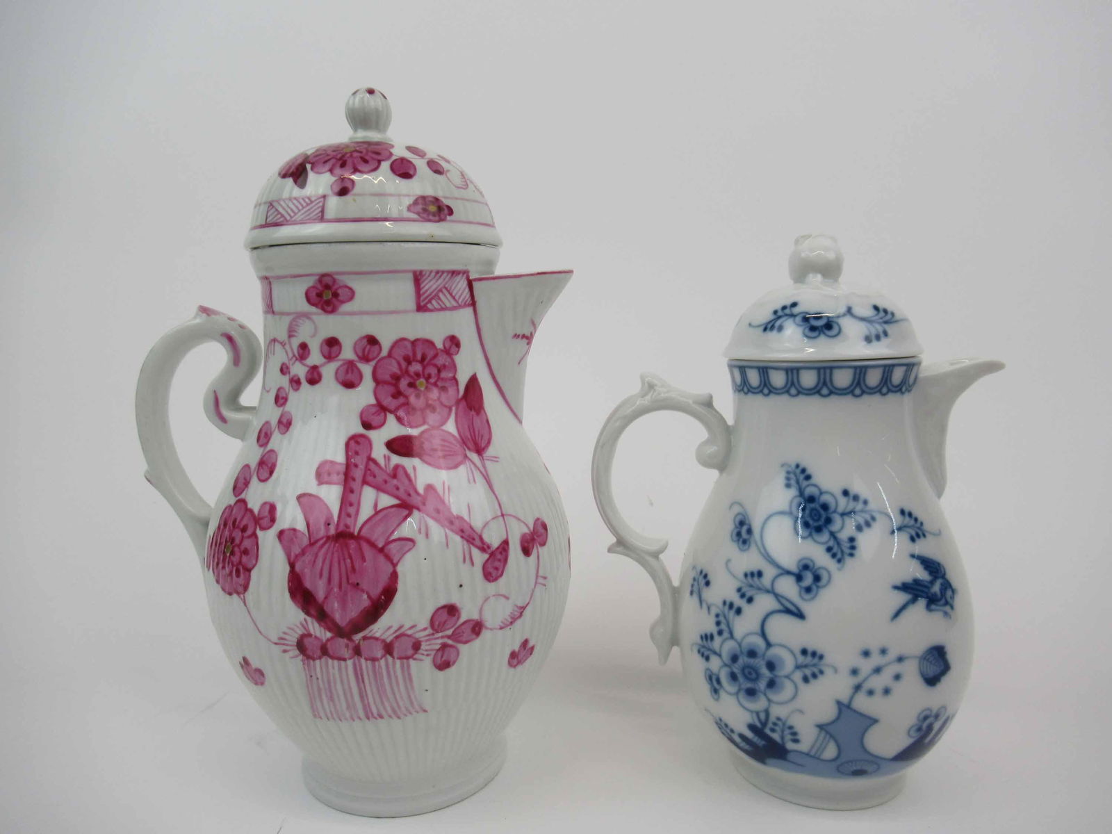 Two Continental Porcelain Chocolate Pots (1 of 8)