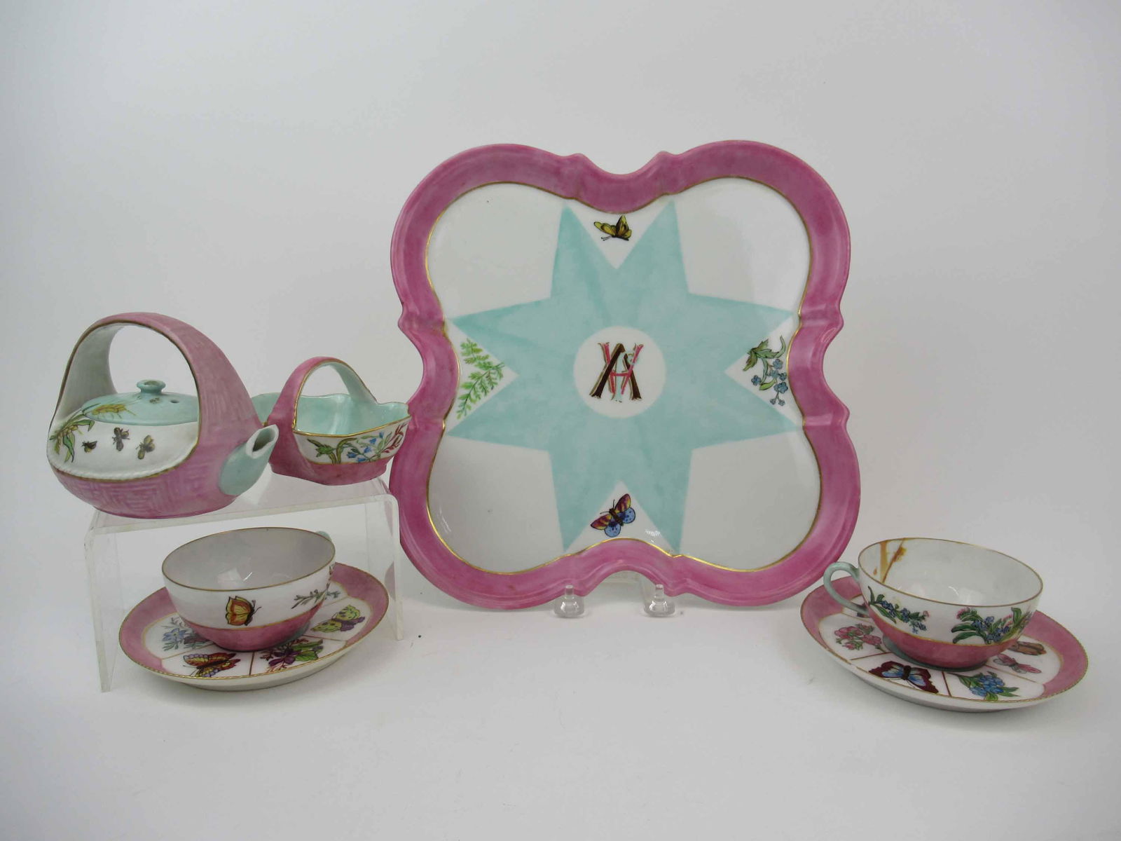 Antique Haviland Limoges 7 Piece Tea Set (1 of 5)