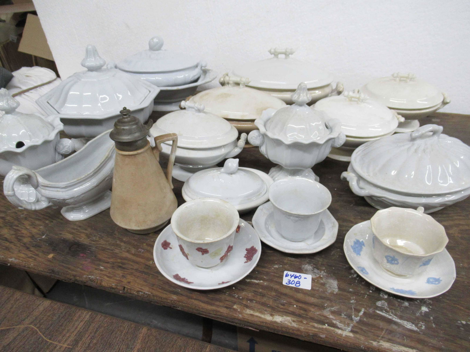 Group of Assorted Ironstone Serving Articles (1 of 4)