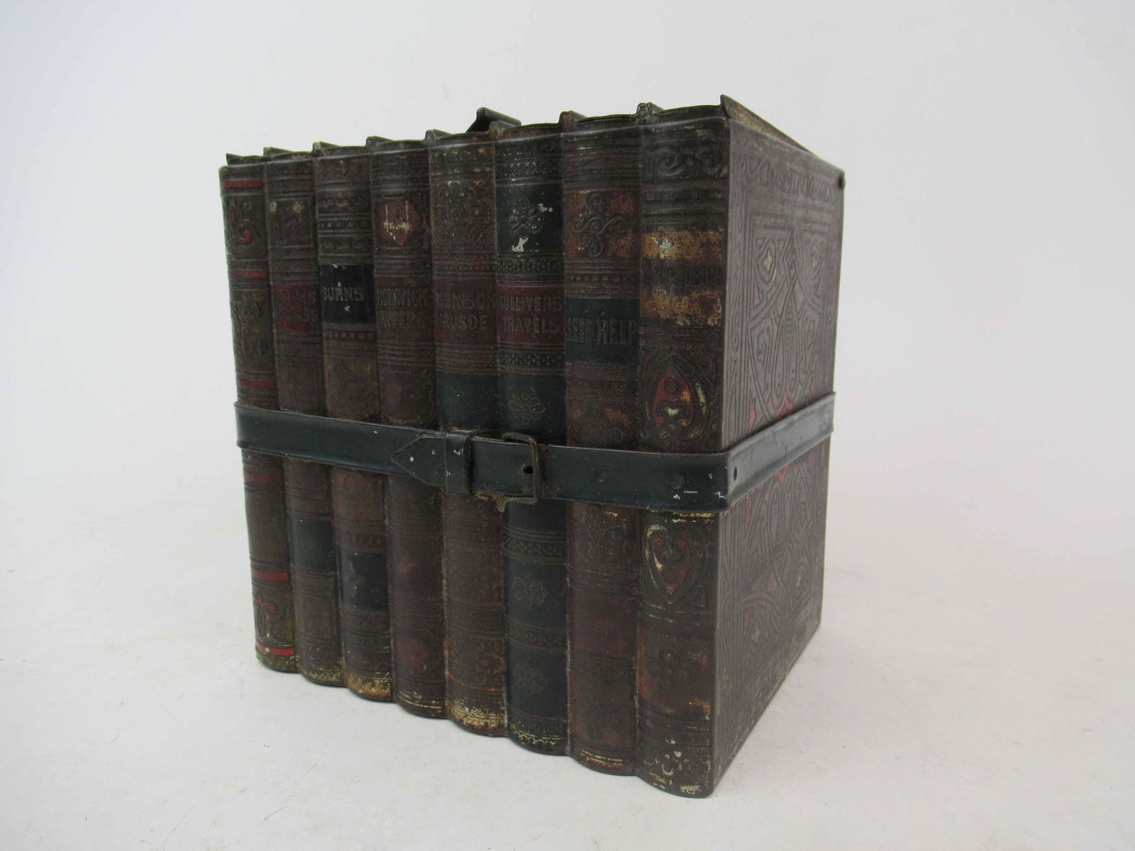 Antique Huntley & Palmers Book Form Biscuit Tin (1 of 6)