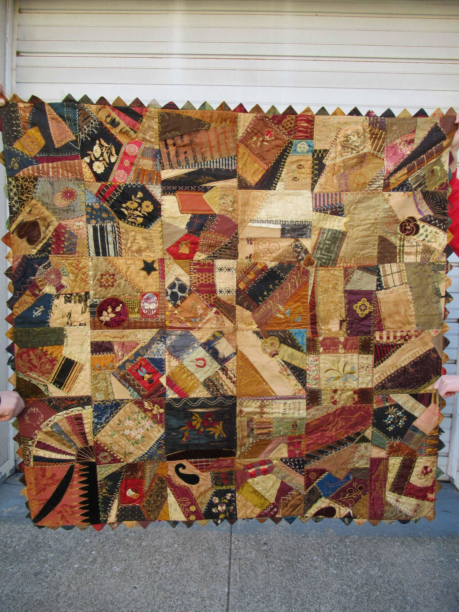Antique Americana Crazy Quilt (1 of 16)