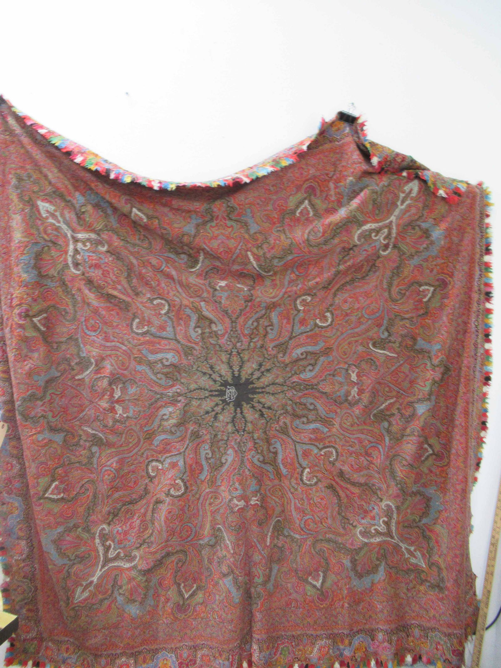 Handmade Middle Eastern Paisley Shaw (1 of 7)