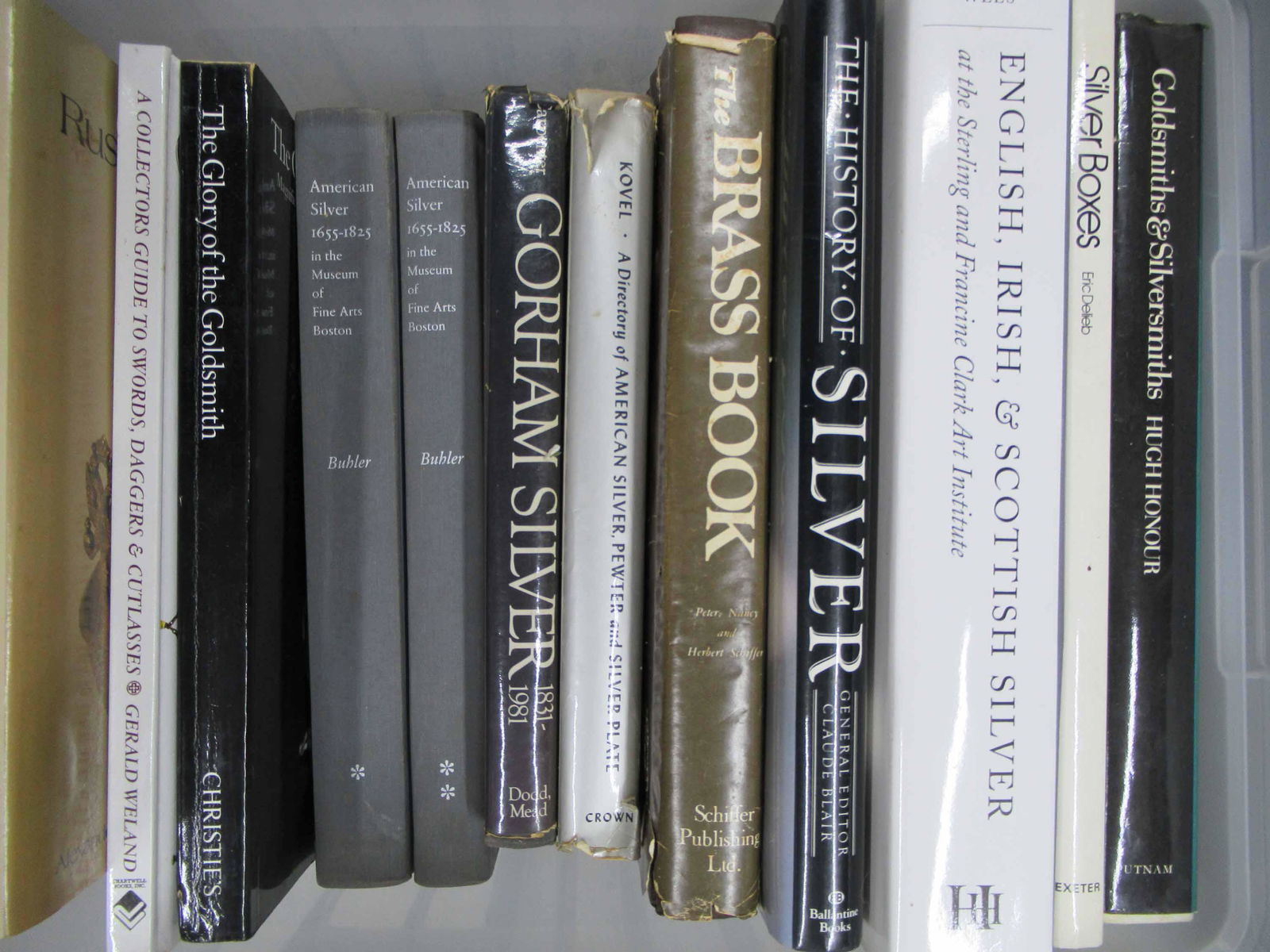 Group of Assorted Antique Silver Books (1 of 5)
