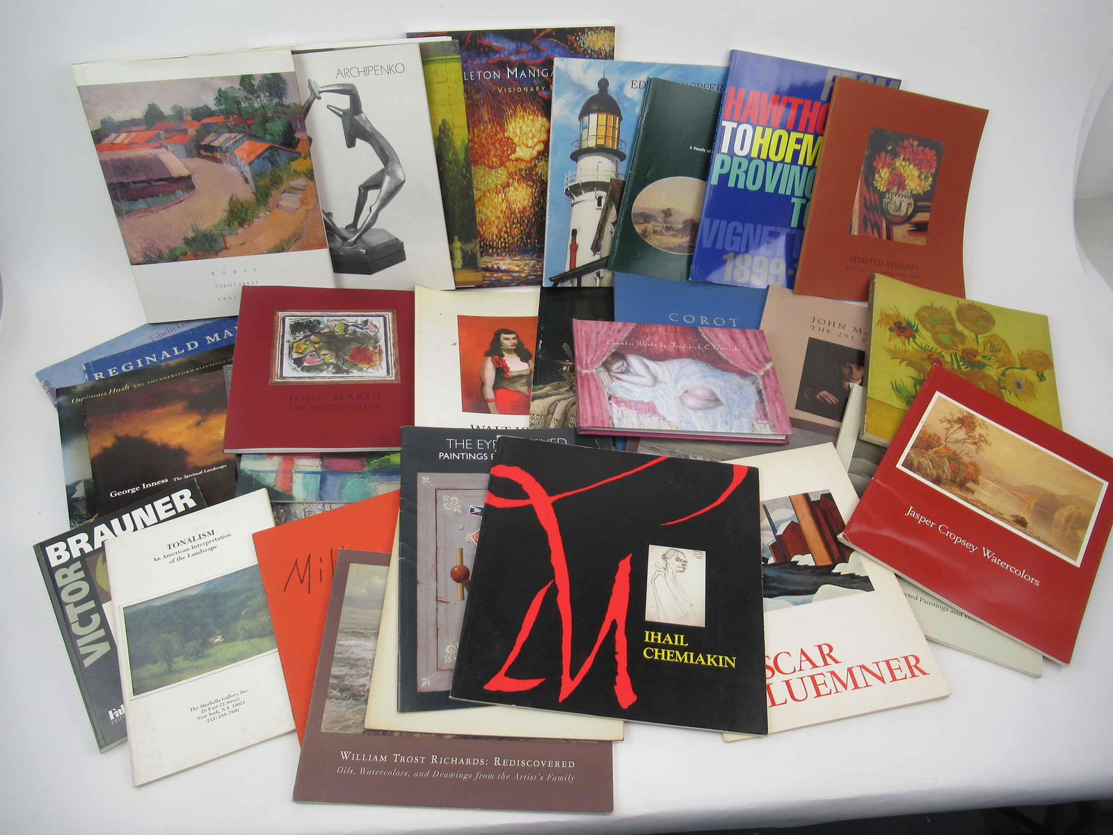 Group of Assorted 20 C Exhibition Art Catalogues (1 of 3)