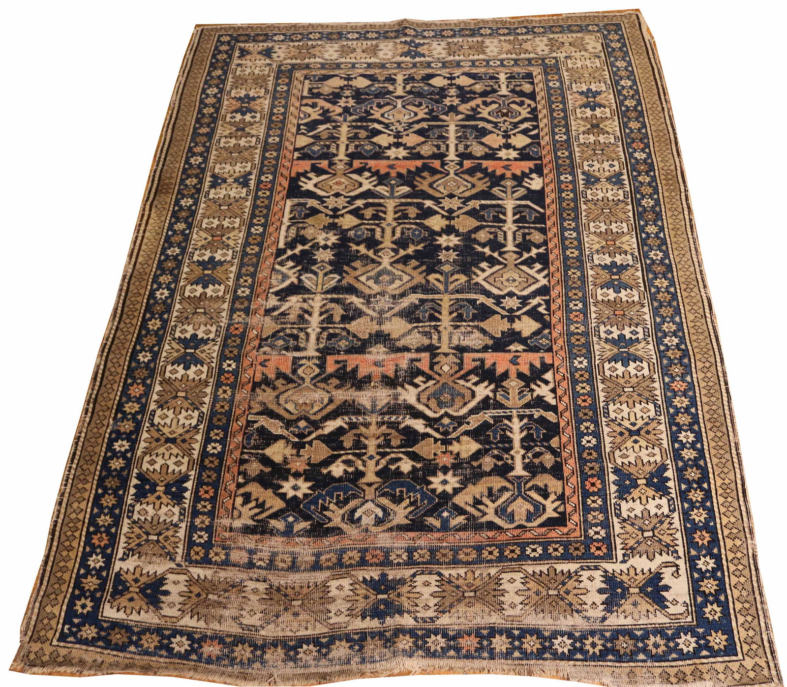 Caucasian Throw Rug (1 of 7)
