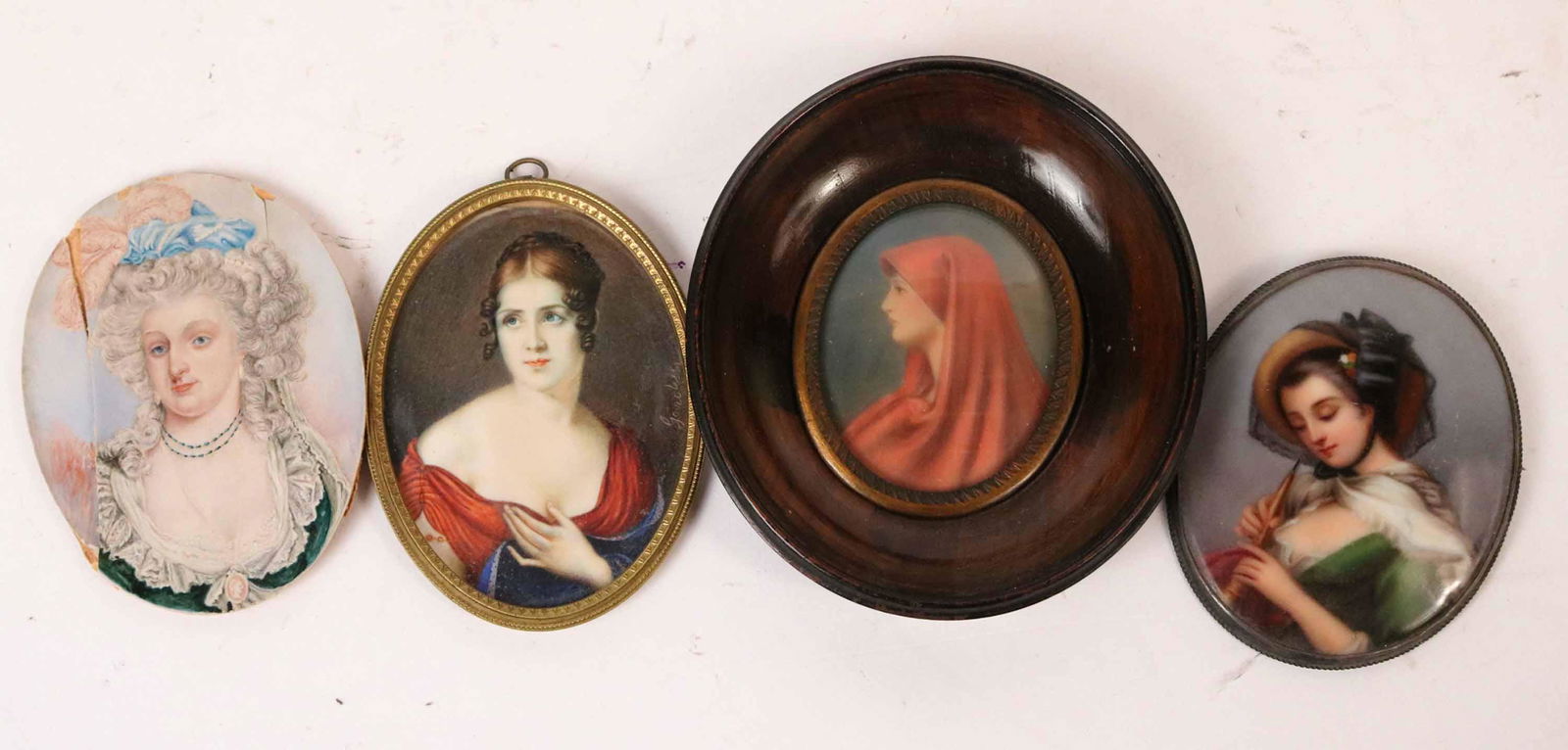 Group of Portrait Miniatures (1 of 7)