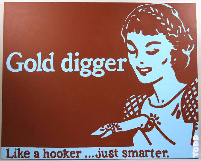 Todd Goldman gold Digger Limited Edition 