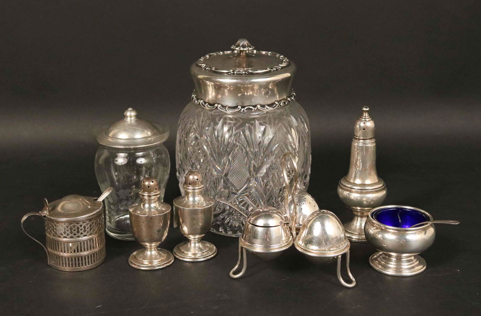Group of Sterling Silver Salt Wares (1 of 5)