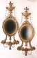 Pair of Late George III Giltwood Wall Sconces