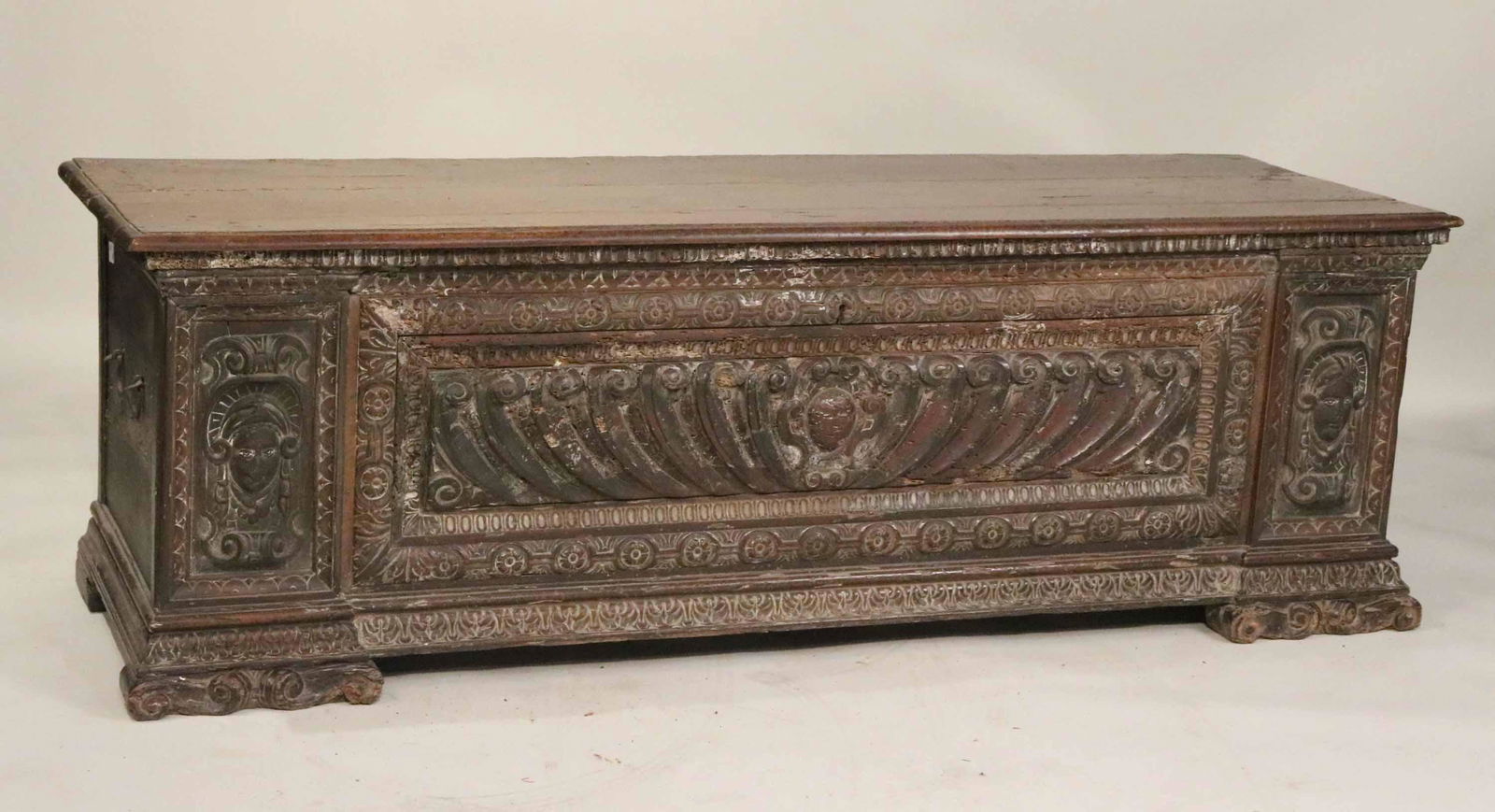 Baroque Walnut Cassone (1 of 8)