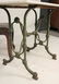 Victorian Painted Cast Iron Marble Top Side Table - 5