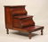 Set of Victorian Figured Mahogany Bed Steps