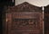 Baroque Style Incised Oak Four Panel Room Screen - 4