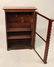 Victorian Walnut Hanging Display Cabinet - 3