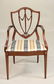 Six Federal Style Mahogany Shield Back Chairs - 6