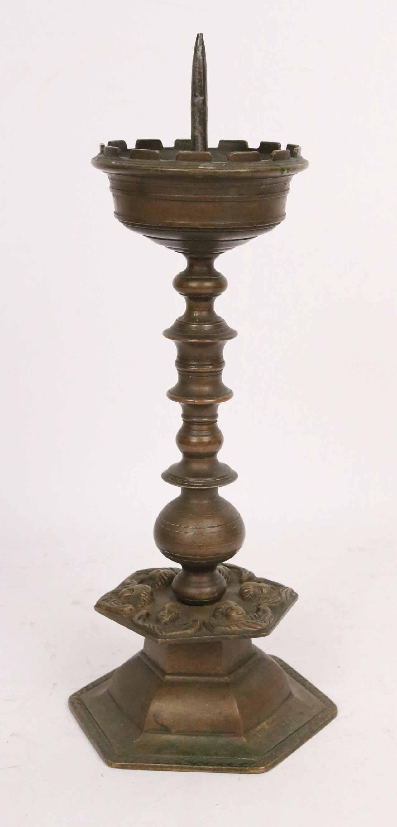 Cast Bronze Pricket Stick (1 of 5)