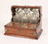 Two Victorian Brass Mounted Oak Tantaluses - 5