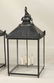 Pair of Black Painted Four Light Hanging Lanterns - 2