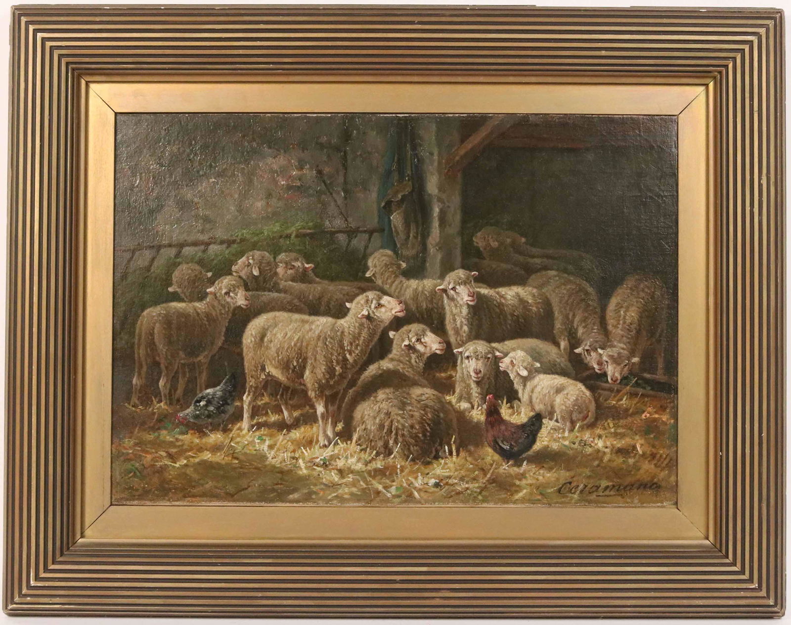 Charles Ferdinand Ceramano, Oil on Canvas (1 of 11)