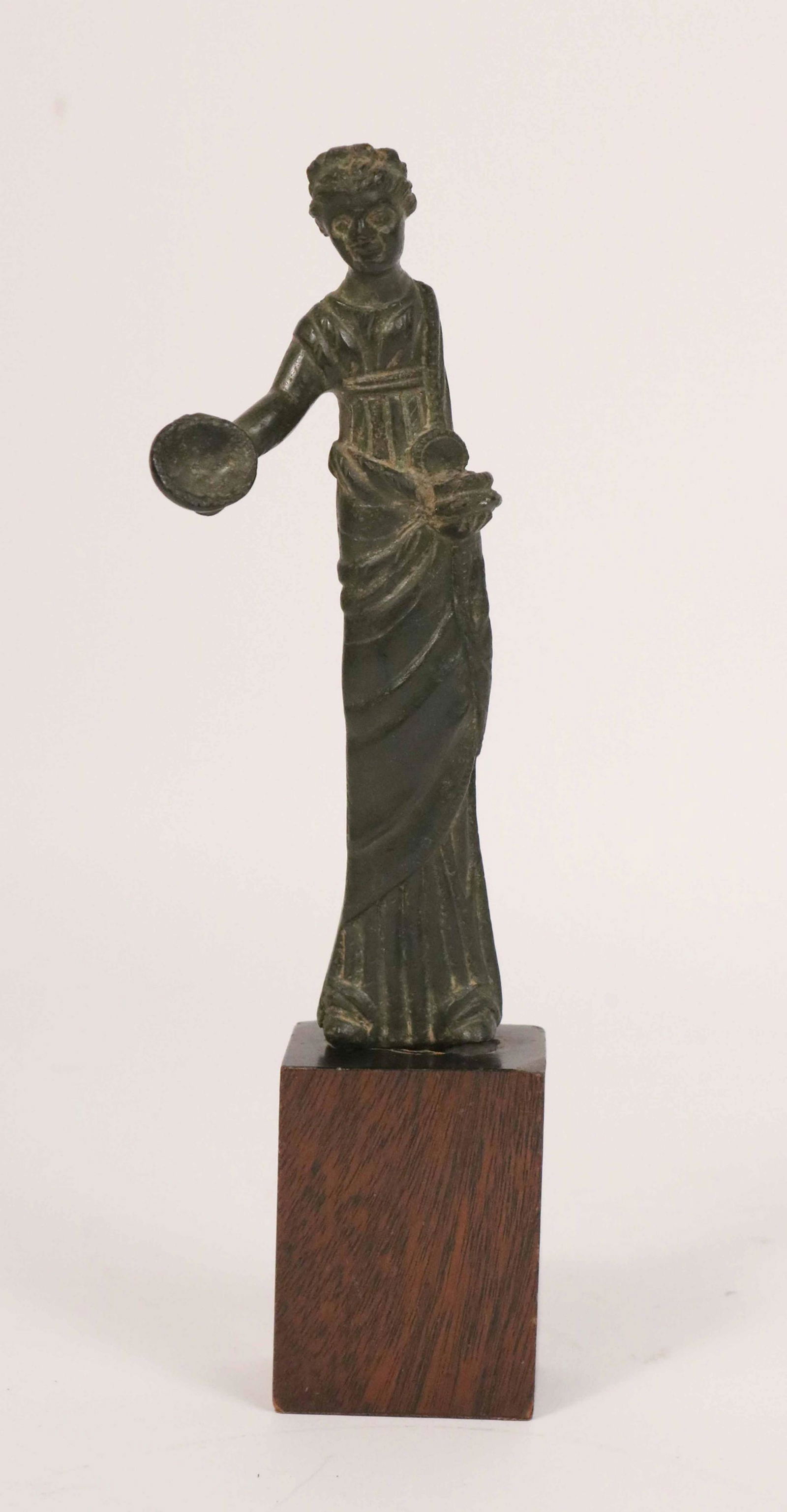 Cast Bronze Sculpture of a Woman (1 of 5)