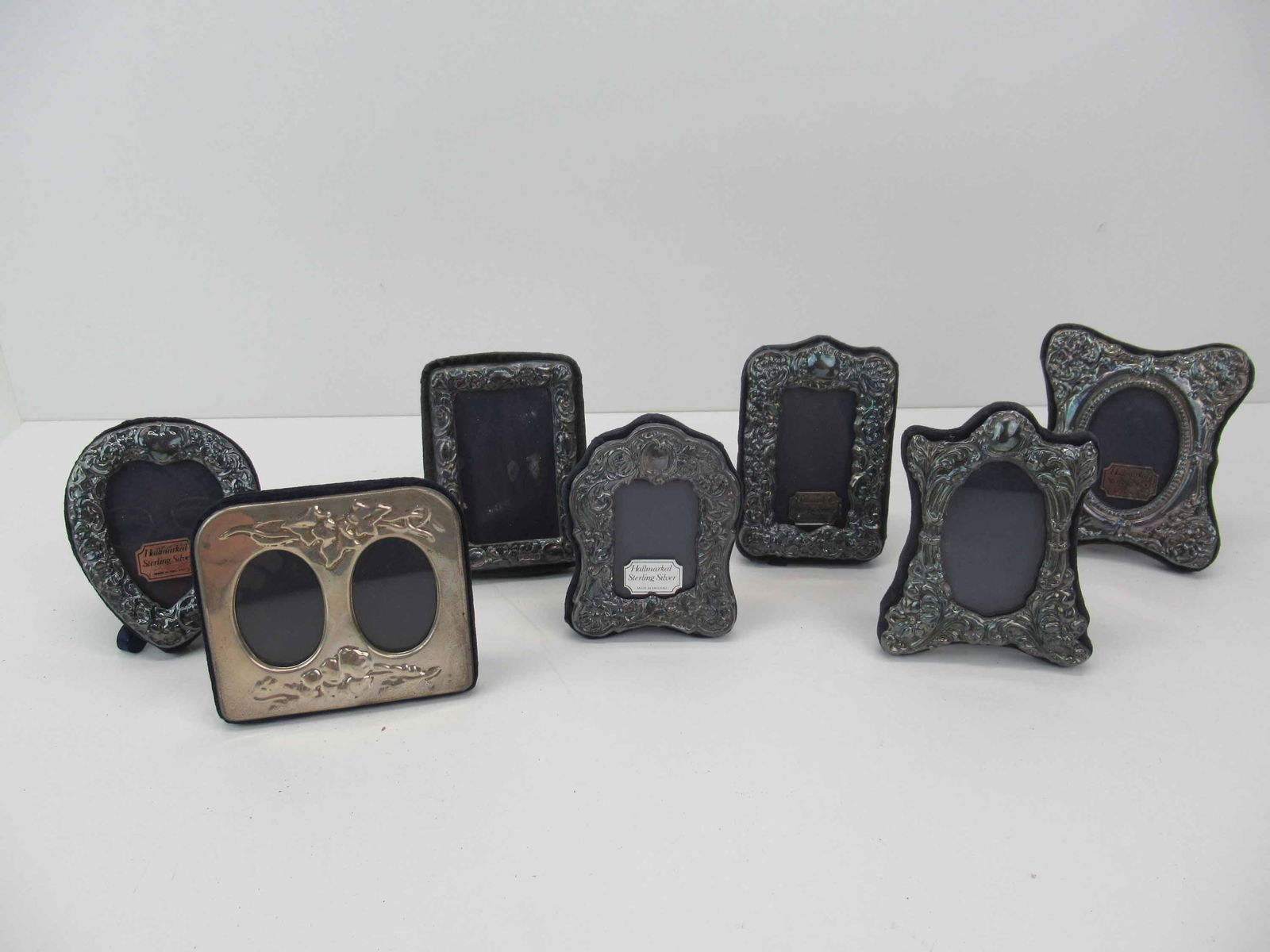 Group of Assorted Sterling Silver Picture Frames (1 of 6)