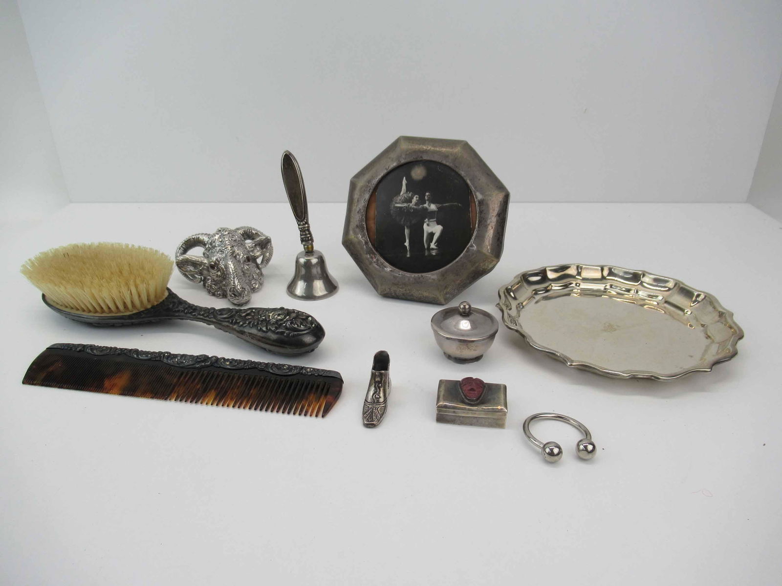 Group of Assorted Sterling Silver Table Articles (1 of 11)