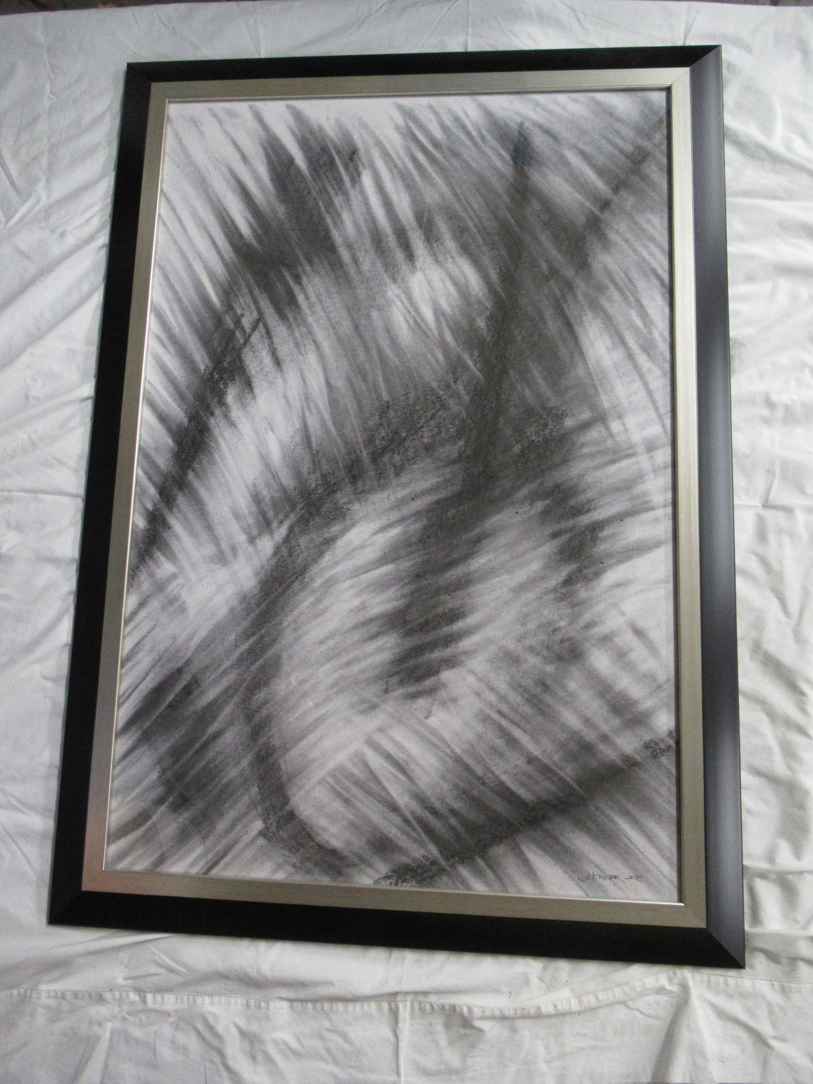 Modern Contemporary Framed Abstract Giclee (1 of 4)