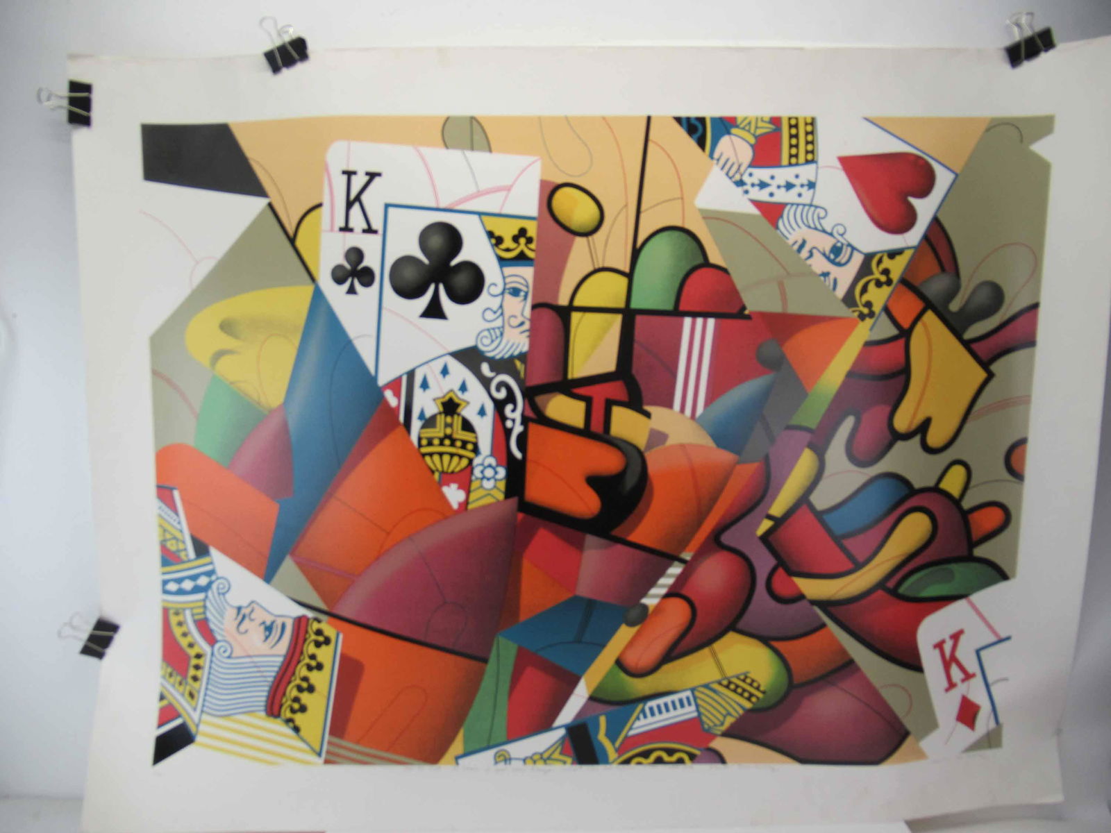 Yankel Ginzburg Color Screenprint of Kings (1 of 9)