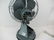 Vintage Mid Century Modern Blue Metal Fan - 4