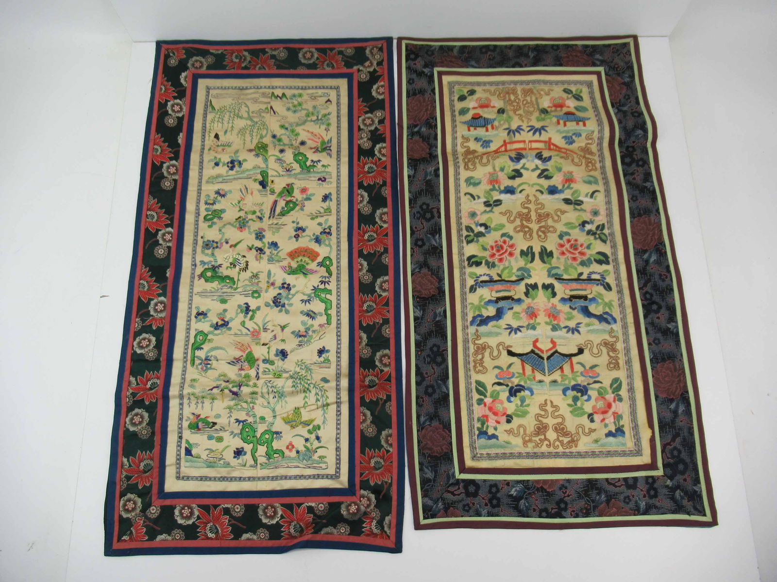 Two Asian Silk Embroideries (1 of 9)