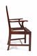 George III Style Mahogany Open Armchair - 6