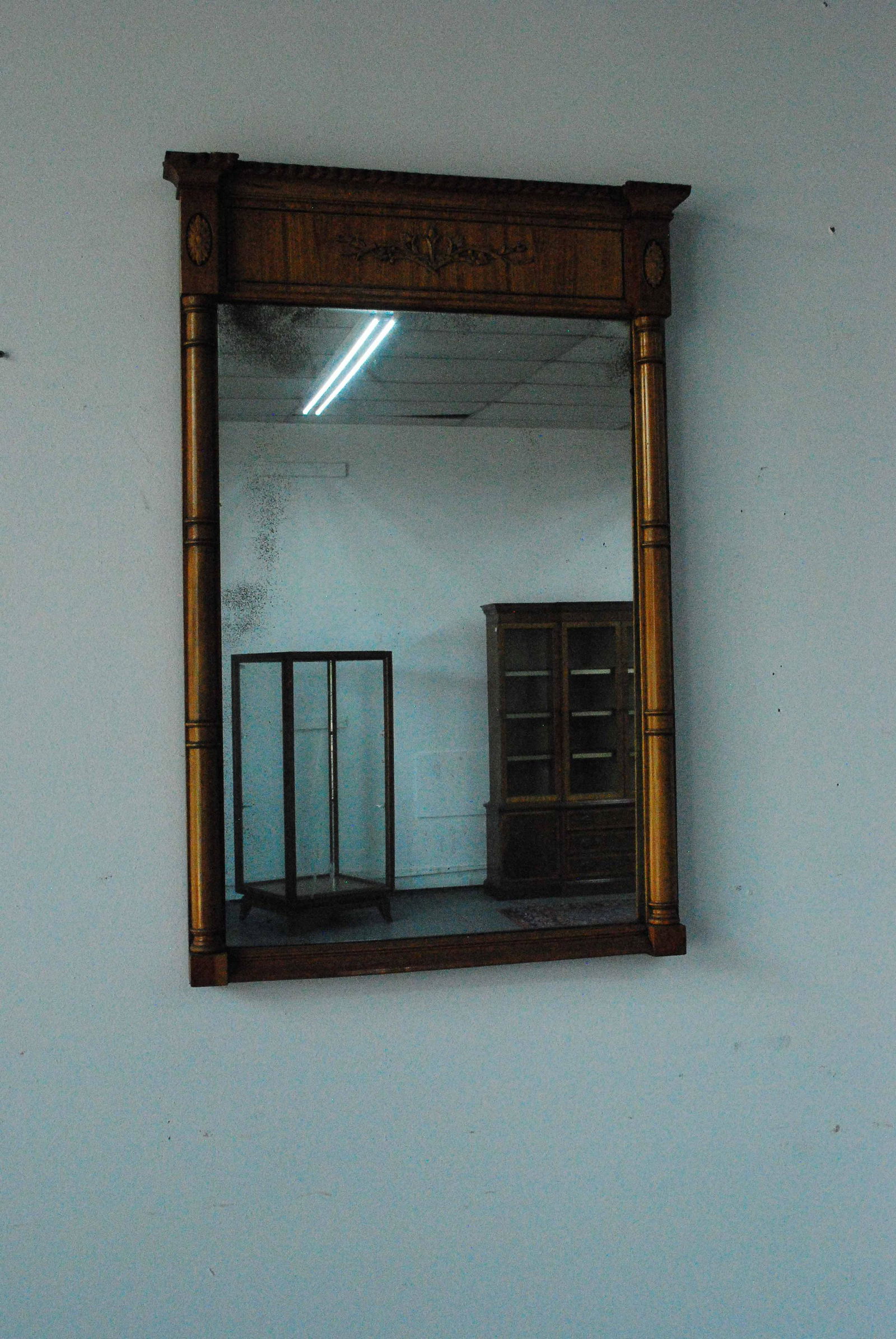Federal Style Maple Wall Mirror (1 of 5)
