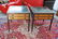 Pair of Kittinger Buffalo Leather Top End Tables