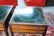 Pair of Kittinger Buffalo Leather Top End Tables - 2