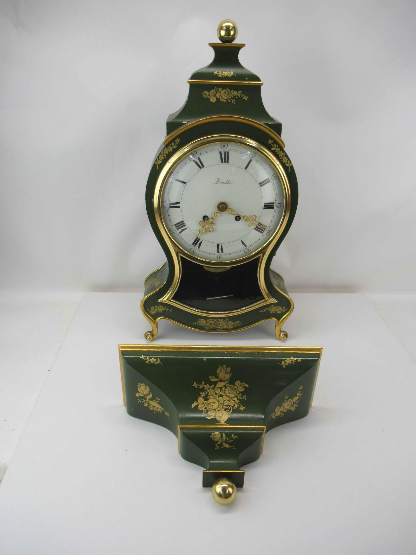 Zenith Bracket Wall Clock Swiss Made (1 of 8)