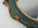 Italian Carved Wood Painted Gilt Wall Mirror - 3