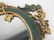 Italian Carved Wood Painted Gilt Wall Mirror - 5