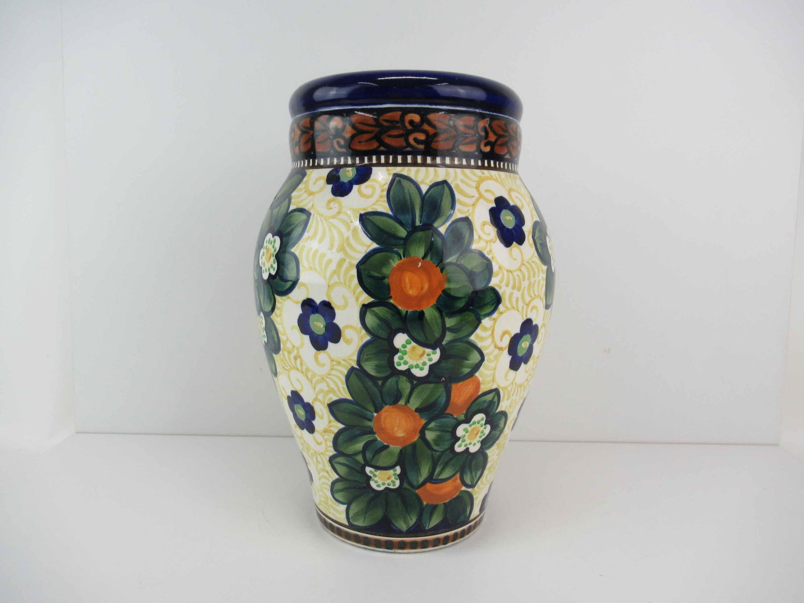 Royal Copenhagen Aluminia Faience Vase (1 of 5)