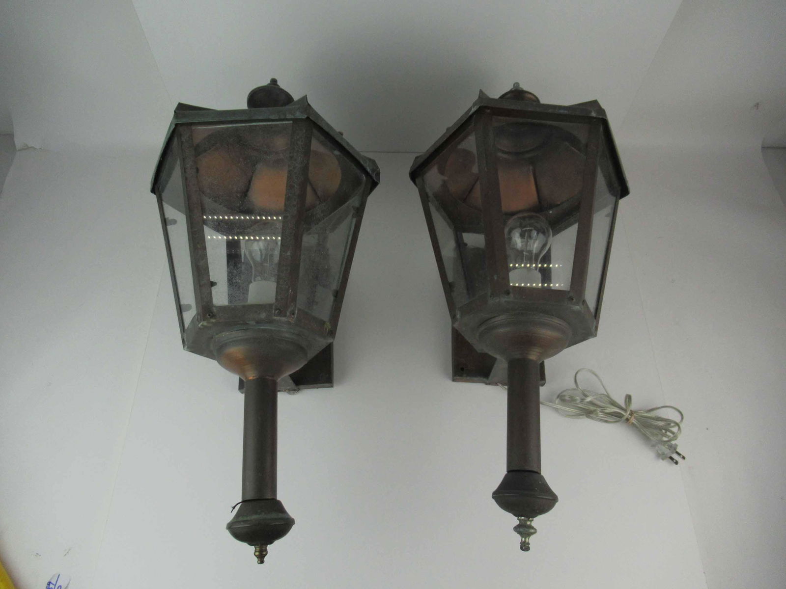 Pair of Kahalley Copper Lanterns Mobile, Alabama (1 of 9)