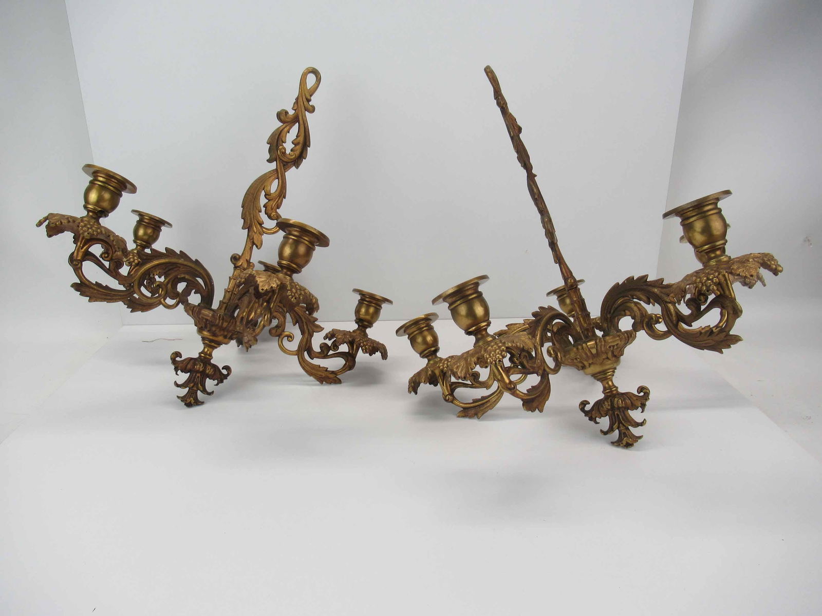 Pair of Neoclassical Style Hanging Chandeliers (1 of 9)